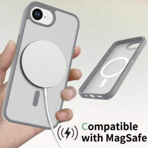 Solidenz FrostMag iPhone 16e hoesje - Titanium - 2