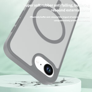 Solidenz FrostMag iPhone 16e hoesje - Titanium - 3