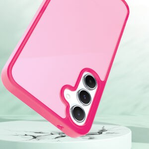 Solidenz Frosted Samsung Galaxy A55 hoesje - Fel roze - 2