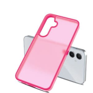 Solidenz Frosted Samsung Galaxy A55 hoesje - Fel roze - 3