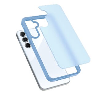 Solidenz Frosted Samsung Galaxy A55 hoesje - Sierra blauw - 1