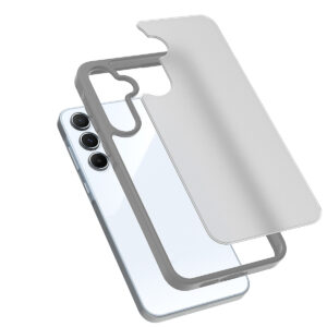 Solidenz Frosted Samsung Galaxy A55 hoesje - Titanium - 1