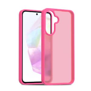 Solidenz Frosted Samsung Galaxy A56 / A36 hoesje - Fel roze Main Image