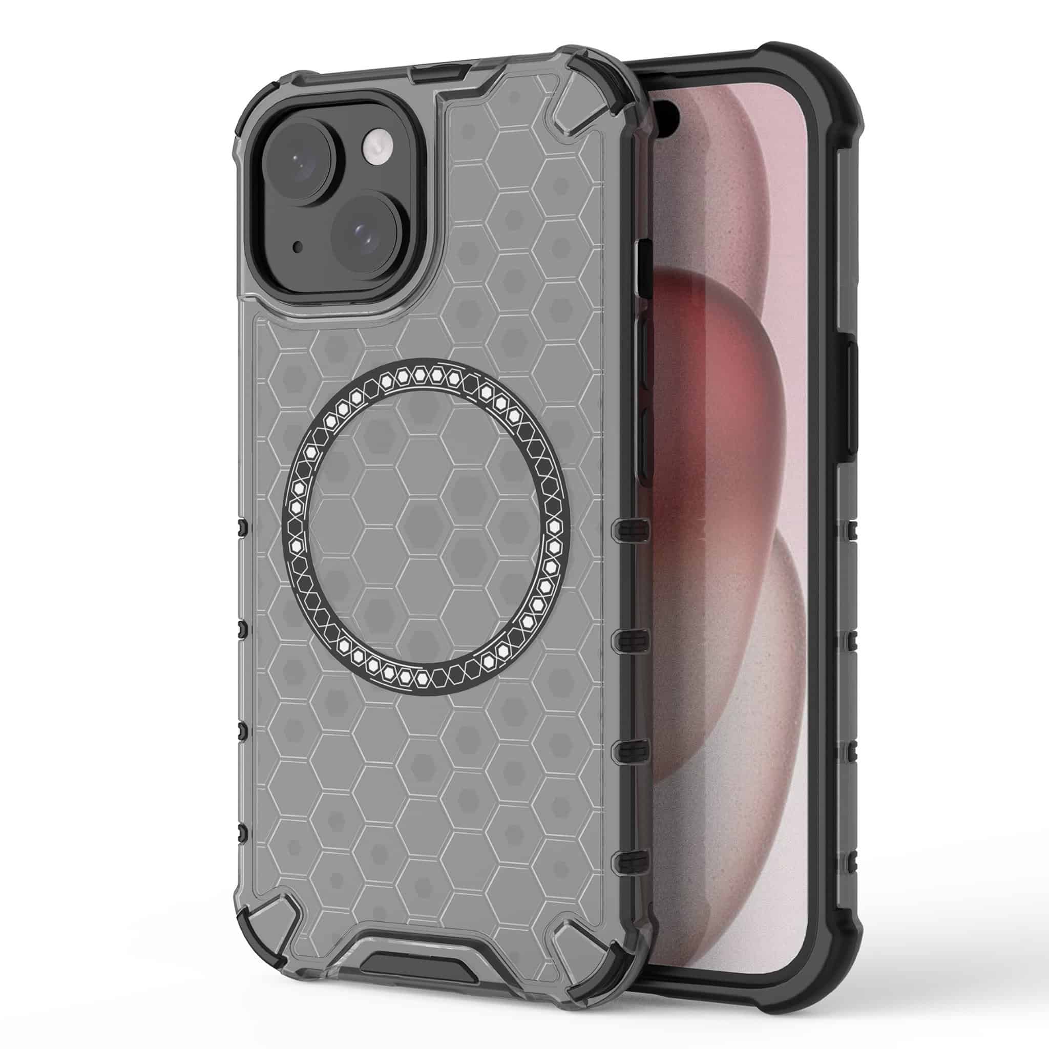 Solidenz HexArmor MagShield iPhone 15 - Zwart Main Image