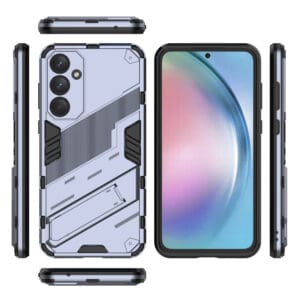 Solidenz StandGuard Xtreme Samsung Galaxy S23 FE hoesje - Grijs - 1