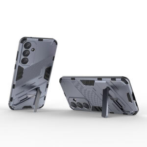 Solidenz StandGuard Xtreme Samsung Galaxy S23 FE hoesje - Grijs - 2