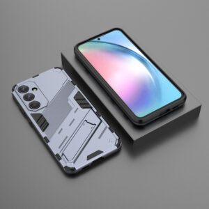 Solidenz StandGuard Xtreme Samsung Galaxy S23 FE hoesje - Grijs - 6