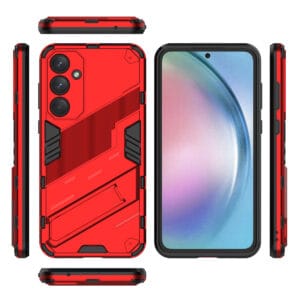 Solidenz StandGuard Xtreme Samsung Galaxy A55 hoesje - Rood - 1