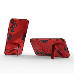 Solidenz StandGuard Xtreme Samsung Galaxy A55 hoesje - Rood - 3