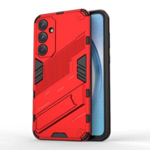 Solidenz StandGuard Xtreme Samsung Galaxy A55 hoesje - Rood - 4
