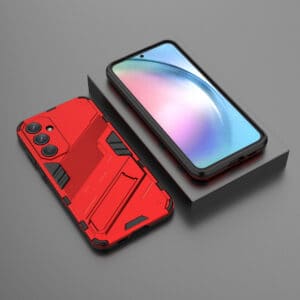 Solidenz StandGuard Xtreme Samsung Galaxy A55 hoesje - Rood - 6