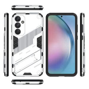 Solidenz StandGuard Xtreme Samsung Galaxy S23 FE hoesje - Wit - 1