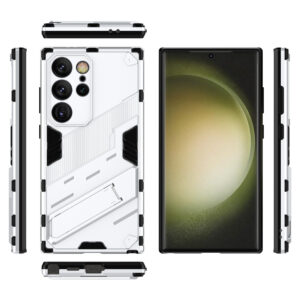 Solidenz StandGuard Xtreme Samsung Galaxy S24 Ultra hoesje - Wit - 1