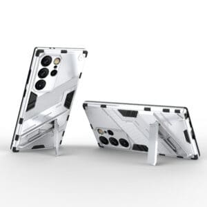Solidenz StandGuard Xtreme Samsung Galaxy S24 Ultra hoesje - Wit - 2