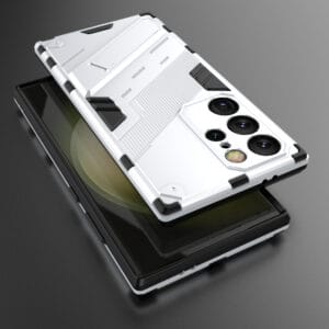 Solidenz StandGuard Xtreme Samsung Galaxy S24 Ultra hoesje - Wit - 5
