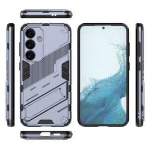 Solidenz StandGuard Xtreme Samsung Galaxy S24 FE hoesje - Grijs - 1
