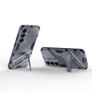 Solidenz StandGuard Xtreme Samsung Galaxy S24 FE hoesje - Grijs - 2