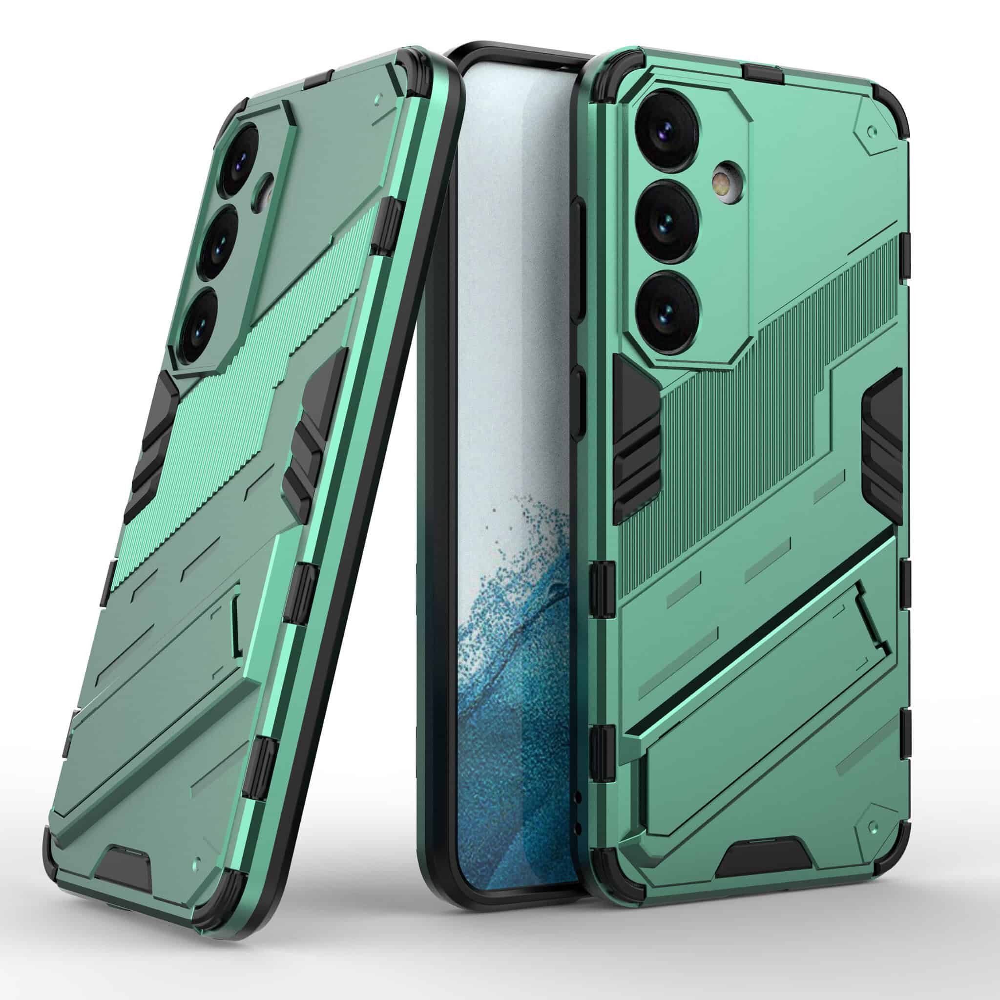 Solidenz StandGuard Xtreme Samsung Galaxy S24 FE hoesje - Groen Main Image