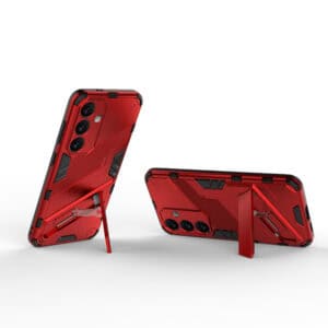 Solidenz StandGuard Xtreme Samsung Galaxy S24 FE hoesje - Rood - 2