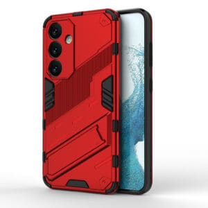 Solidenz StandGuard Xtreme Samsung Galaxy S24 FE hoesje - Rood - 4