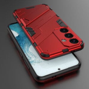 Solidenz StandGuard Xtreme Samsung Galaxy S24 FE hoesje - Rood - 5