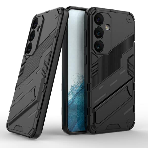 Solidenz StandGuard Xtreme Samsung Galaxy S24 FE hoesje - Zwart