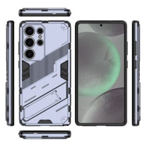 Solidenz StandGuard Xtreme Samsung Galaxy S25 Ultra hoesje - Grijs - 1