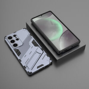 Solidenz StandGuard Xtreme Samsung Galaxy S25 Ultra hoesje - Grijs - 6