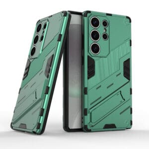 Solidenz StandGuard Xtreme Samsung Galaxy S25 Ultra hoesje - Groen Main Image
