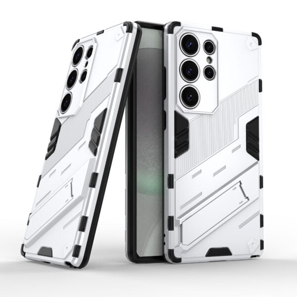 Solidenz StandGuard Xtreme Samsung Galaxy S25 Ultra hoesje - Wit