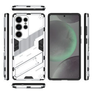 Solidenz StandGuard Xtreme Samsung Galaxy S25 Ultra hoesje - Wit - 1
