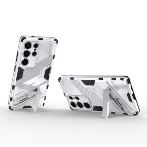 Solidenz StandGuard Xtreme Samsung Galaxy S25 Ultra hoesje - Wit - 2
