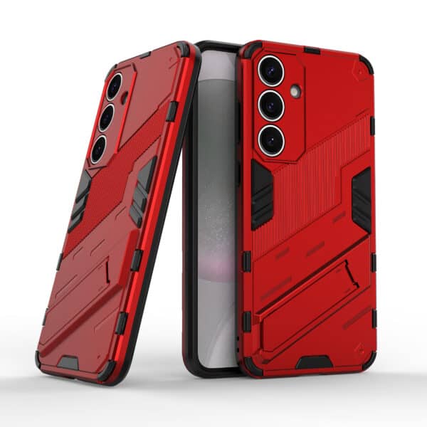 Solidenz StandGuard Xtreme Samsung Galaxy S25 Plus hoesje - Rood