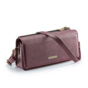 Solidenz Universeel Schoudertas voor Telefoon en Portemonnee tot 7.5 inch - Rood - 1