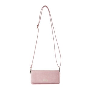 Solidenz Universele Schoudertas voor Telefoon en Portemonnee tot 7.5 inch - Roze - 5