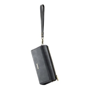 Solidenz Universele Schoudertas voor Telefoon en Portemonnee tot 7.5 inch - Zwart - 4