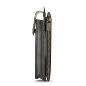 Solidenz Universeel Telefoontasje en portemonnee tot 7.3 inch - Bruin - 4