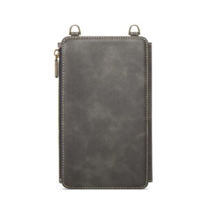 Solidenz Universeel Telefoontasje en portemonnee tot 7.3 inch - Bruin - 5