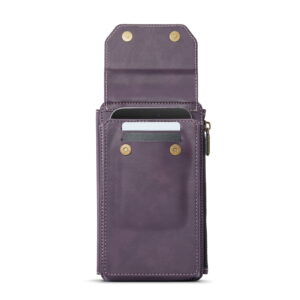 Solidenz Universeel Telefoontasje en portemonnee tot 7.3 inch - Paars - 3