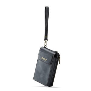 Solidenz Universeel Telefoontasje en portemonnee tot 7.3 inch - Zwart - 7