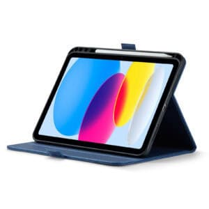 Solidenz Urban Book iPad 11 en iPad 10 - 10.9 inch met pencilhouder - Blauw - 3