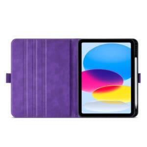 Solidenz Urban Book iPad 11 en iPad 10 - 10.9 inch met pencilhouder - Paars - 6