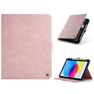 Solidenz Urban Book iPad 9 / iPad 8 / iPad 7 Hoes - 10.2 inch met pencilhouder - Roze Main Image