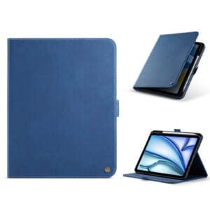 Solidenz Urban Book iPad Air 6 (M3 en M2) / Air 5 / Air 4 - 11 en 10.9 inch met pencilhouder - Blauw Main Image