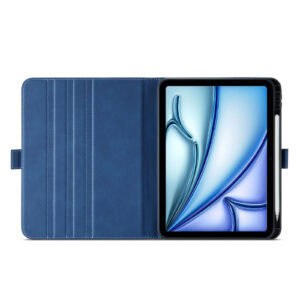 Solidenz Urban Book iPad Air 6 (M3 en M2) / Air 5 / Air 4 - 11 en 10.9 inch met pencilhouder - Blauw - 6