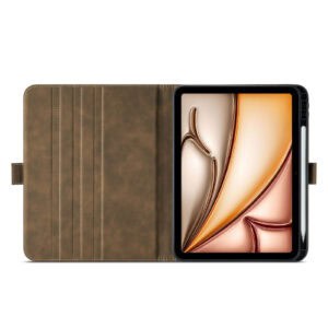 Solidenz Urban Book iPad Air 6 (M3 en M2) / Air 5 / Air 4 - 11 en 10.9 inch met pencilhouder - Bruin - 6