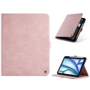 Solidenz Urban Book iPad Air 6 (M3 en M2) / Air 5 / Air 4 - 11 en 10.9 inch met pencilhouder - Roze Main Image