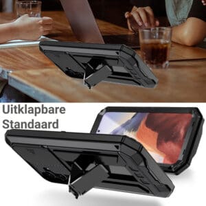 Stofdicht metalen hoes Samsung Galaxy S25 Plus - Zwart - 5