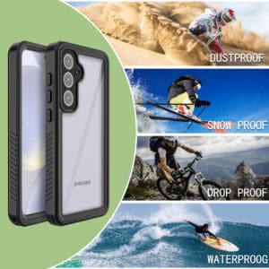 Turtle Shift Volledig waterdicht en stofdicht hoesje Samsung Galaxy S24 FE - 6