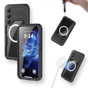 Turtle Shift Volledig waterdicht en stofdicht hoesje Samsung Galaxy S25 - MagSafe compatibel - 4